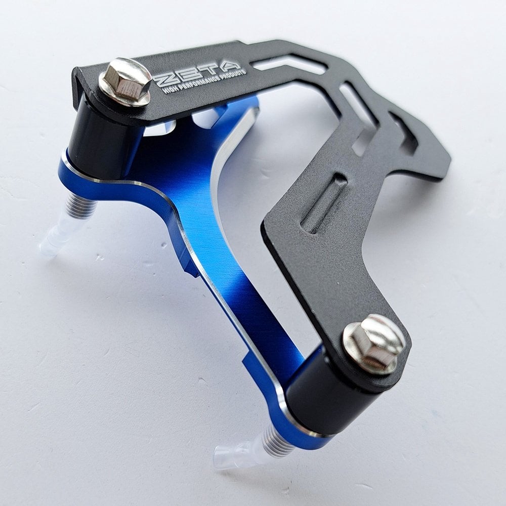Zeta - Drive Cover w/Case Saver - YZ250 06-26, YZ250X 16-26 (Blue)