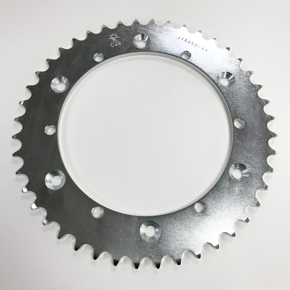 JT - Sprocket - Rear - JTR853 TR103 - 520 - YZ100 82-84, YZ125 80-98, YZ250 77-98, YZ400 77-79, YZF/WR400 98, YZ490 83-88, IT175-490 80-84, WR200/250 89-98, ATV YFS200 Blaster, YFZ350 Banshee 89-98, YFM660 Raptor