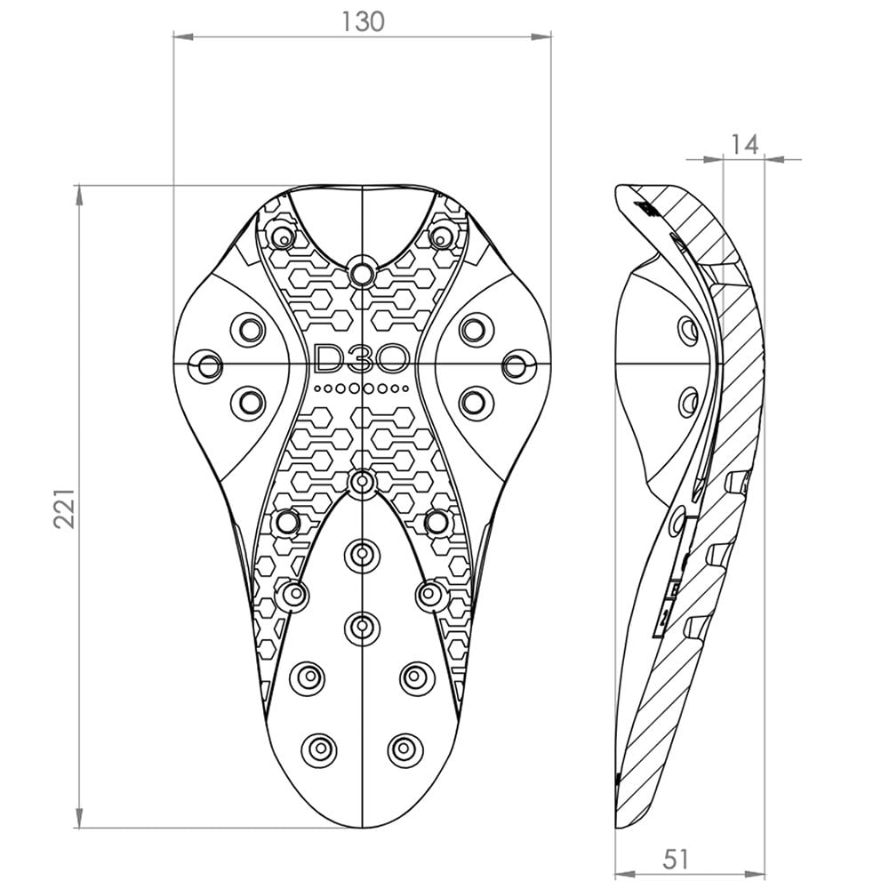 Held (Armour) - D3O T5 Evo Pro X - Elbow/Knee (CE2)