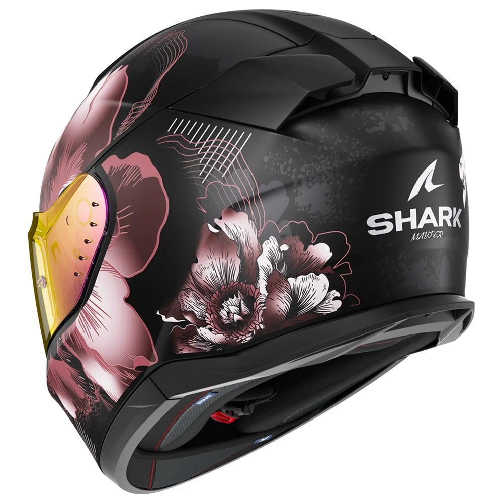 Shark (2025) Helmet - (2206) D-Skwal 3 Mayfer - Matt Black/Pink