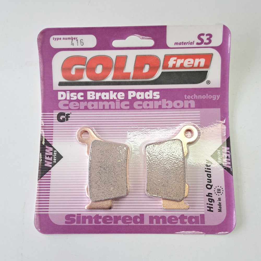 Gold Fren - Brake Pads - GF416 - Front/Rear - KTM SX65 23-27, Husqvarna TC65 23-27, Gas Gas MC65 23-27