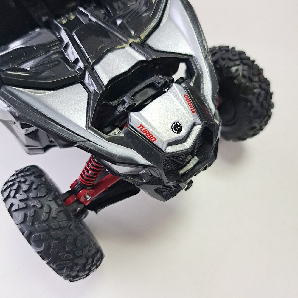 New Ray Toys - 1:18 - Buggy/UTV - Can-Am - X3 (Black/Silver)