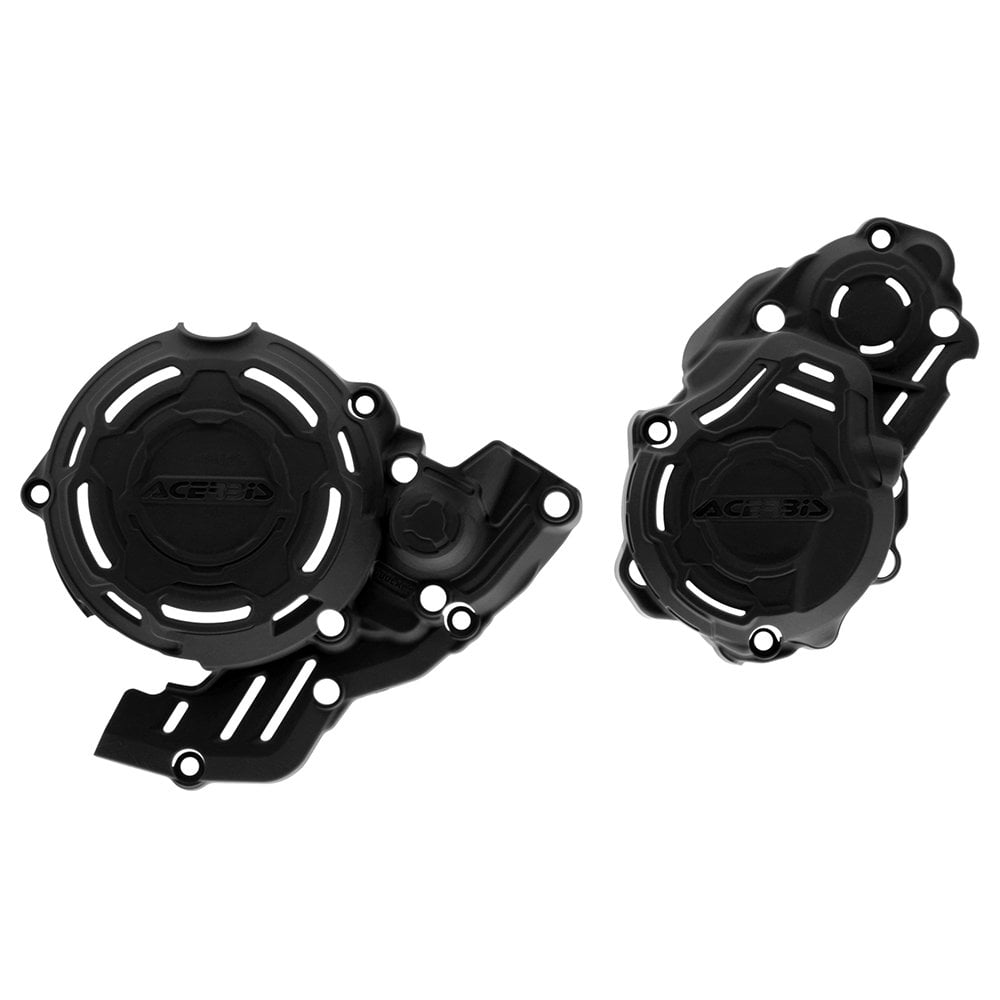 Acerbis - X-Power - Clutch & Ignition Covers - KTM EXCF250/350 24-26, XW-F350 24-25, Husqvarna FE250/350 24-26, Gas Gas ECF250 24-25, ECF350 24-26