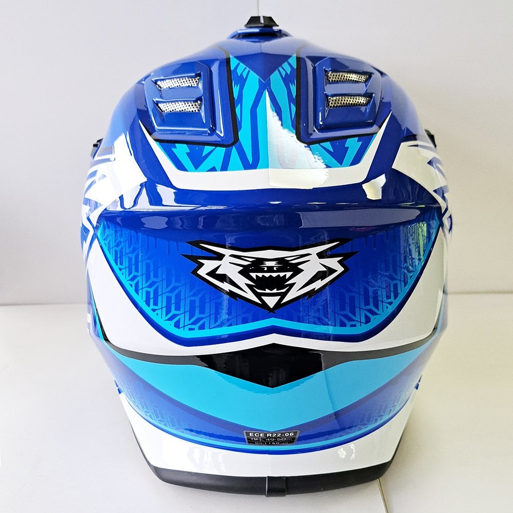 Wulfsport (MX27) Helmet - Youth - AIR-X - Blue
