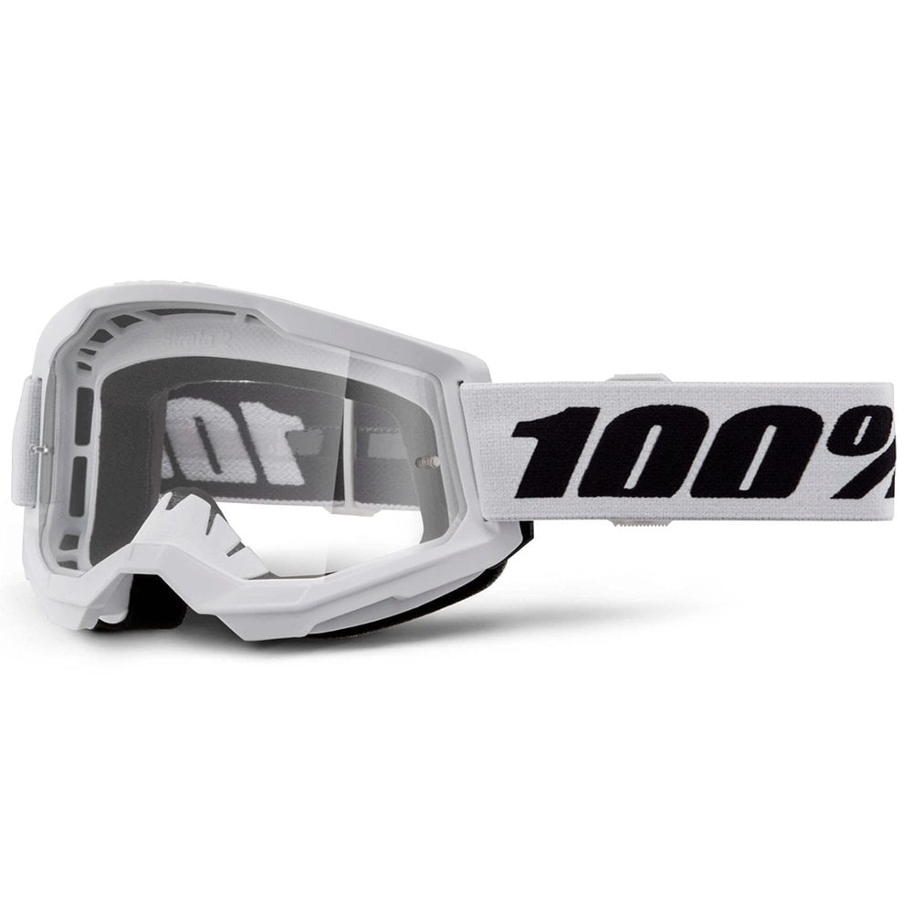 100% MX | MTB Youth Goggles - Strata-2 (WHITE)