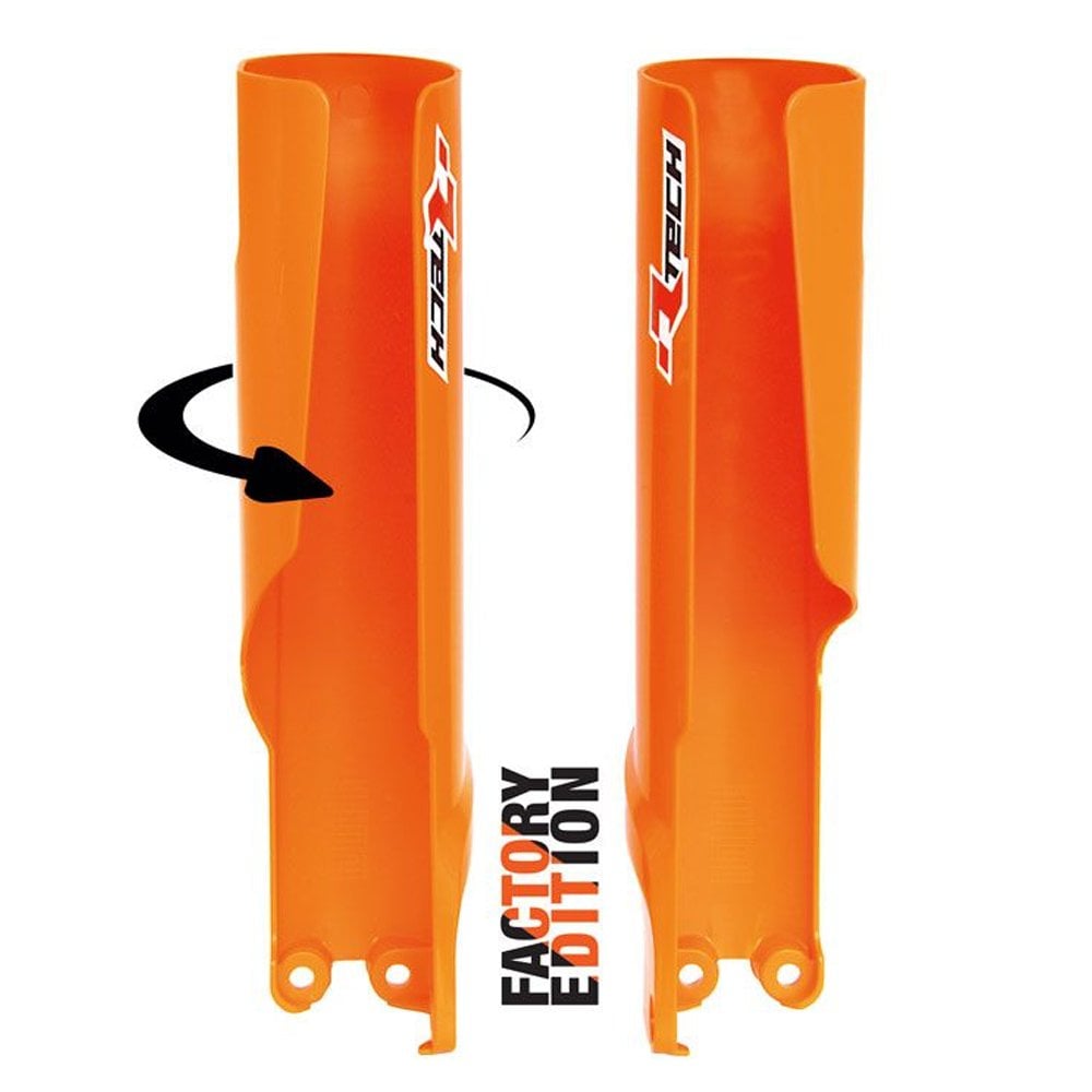 RaceTech - Fork Guards - FULL-WRAP - KTM SX/SXF 125-450 23-26, EXC/EXCF 125-450 24-26, Husqvarna TC/FC 125-450 23-26, TE/FE 125-450 24-26