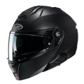 HJC Motorcycle Flip Up Helmet - I91 Plain (Matt Black)