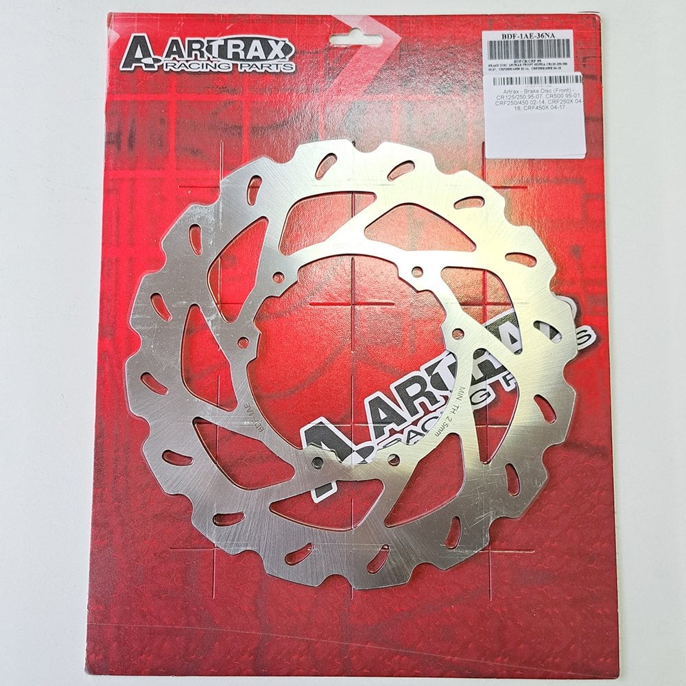 Artrax - Brake Disc (Front) - CR125/250 95-07, CR500 95-01, CRF250/450 02-14, CRF250X 04-18, CRF450X 04-17