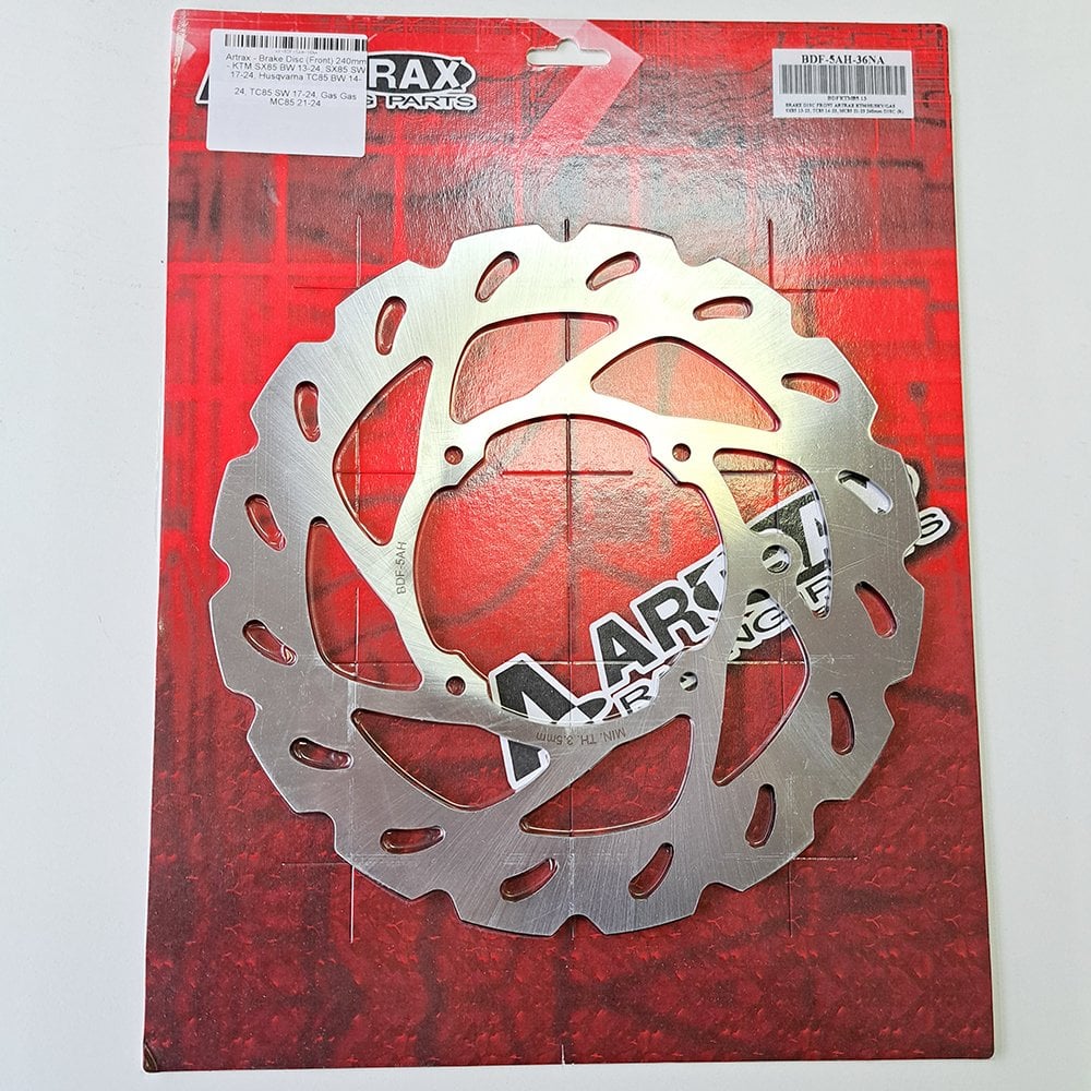 Artrax - Brake Disc (Front) 240mm - KTM SX85 BW 13-26, SX85 SW 17-26, Husqvarna TC85 BW 14-26, TC85 SW 17-26, Gas Gas MC85 21-26
