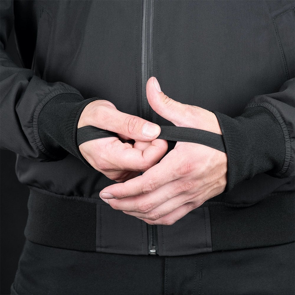 Oxford (2025) Jacket - Bomber D2D Laminate (Black)