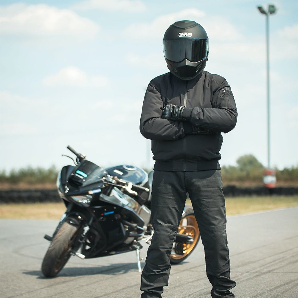Oxford (2025) Jacket - Bomber D2D Laminate (Black)
