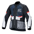 Alpinestars Andes AIR Drystar Motorcycle Adventure Vented Textile Jacket (Deep Blue/Black/Ice Grey)