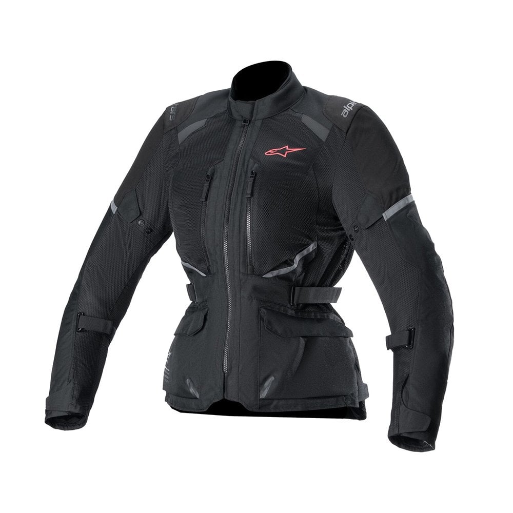 Alpinestars Women's Andes AIR Drystar Motorcycle Textile Jacket (Black)