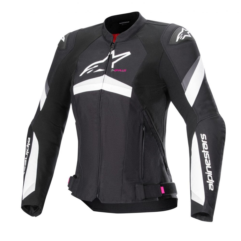 Alpinestars Women's T-GP Plus R V4 Textile Jacket (Black/White)