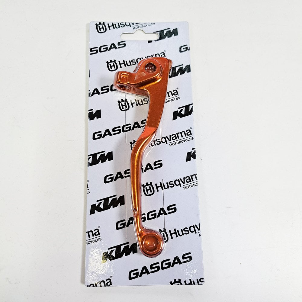 KTM Genuine Part - LEC53 - Clutch Lever - ORANGE - KTM 06-27 (CHECK), Husqvarna 09-27(CHECK), Gas Gas 125-450 21-23, Triumph 24-27, TM/Sherco/Beta RR >27 - K7800293120004
