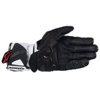 Alpinestars GP Pro R4 Motorcycle Race Leather Gloves (Black/White)