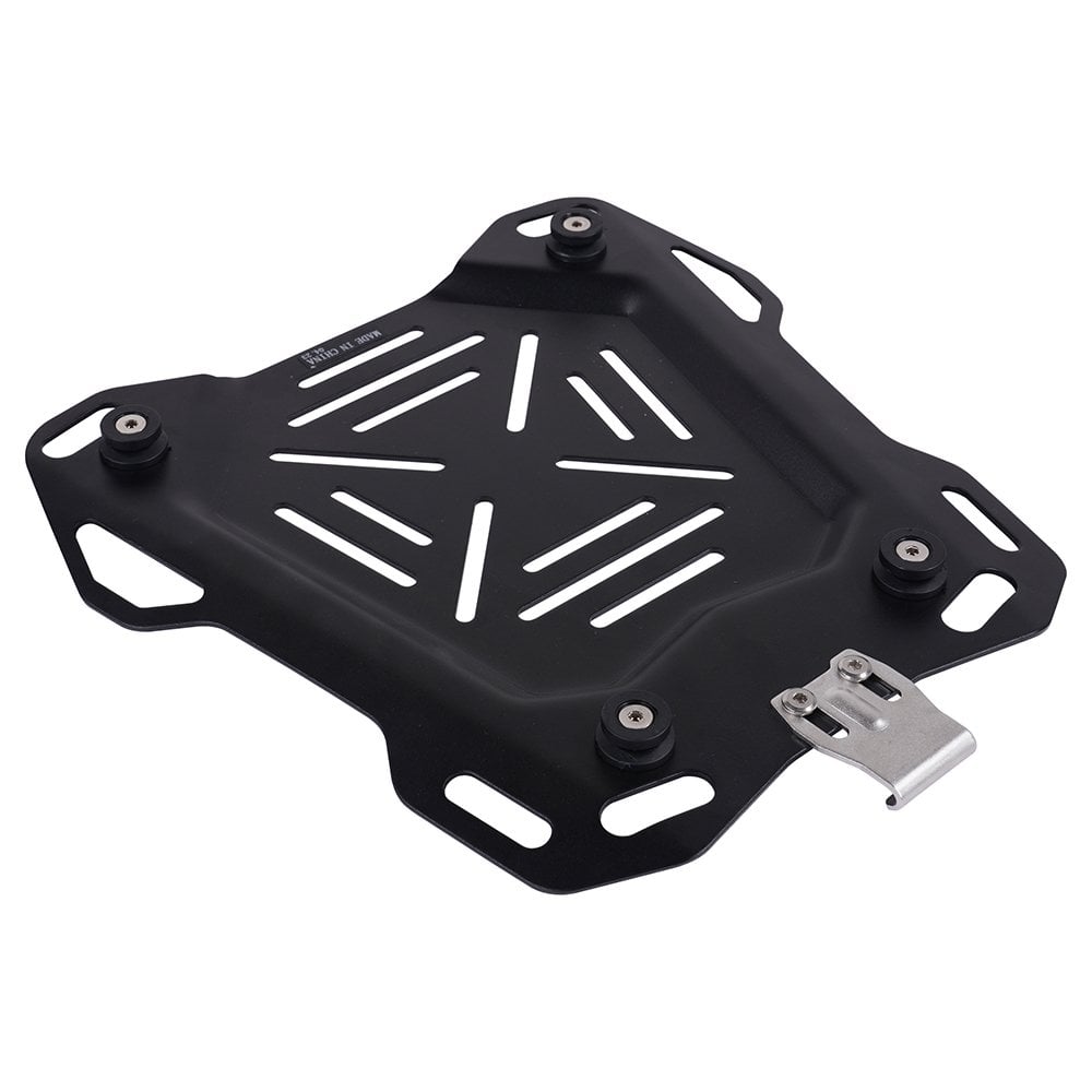 Bike It - Luggage - Aluminium Top Box 45L - Black (With Fitting Plate)