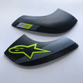 Alpinestars (Spares) BNS Tech 2 - Chin Plate - Black/Yell Fluo