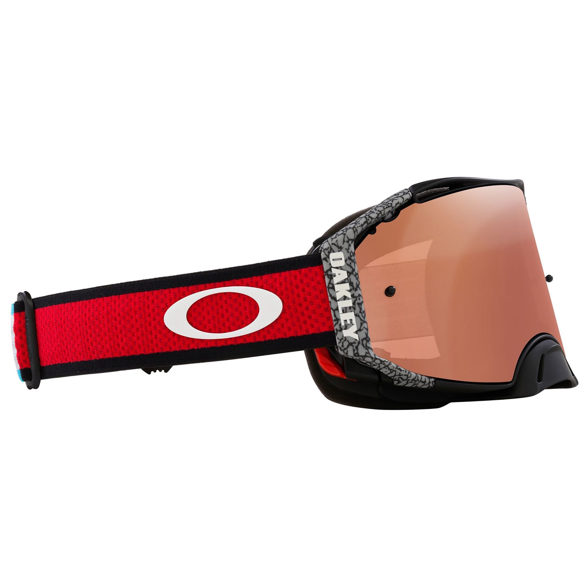 Oakley (SALE) Airbrake Signature Goggles - CHASE SEXTON (Grey/Red/Blue/White) PRIZM Black Lens