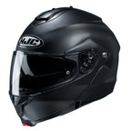 HJC Motorcycle Flip Up Helmet - C91N Plain (Matt Black)