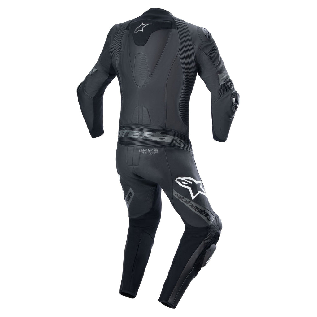 Alpinestars Missile V2 WARD Motorcycle Leather Suit 1pc (Black/Metallic Grey)