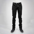 Bull-It Trojan (AA) SLIM Jeans (Black) - Regular Leg