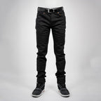 Bull-It Trojan (AA) SLIM Jeans (Black) - Regular Leg