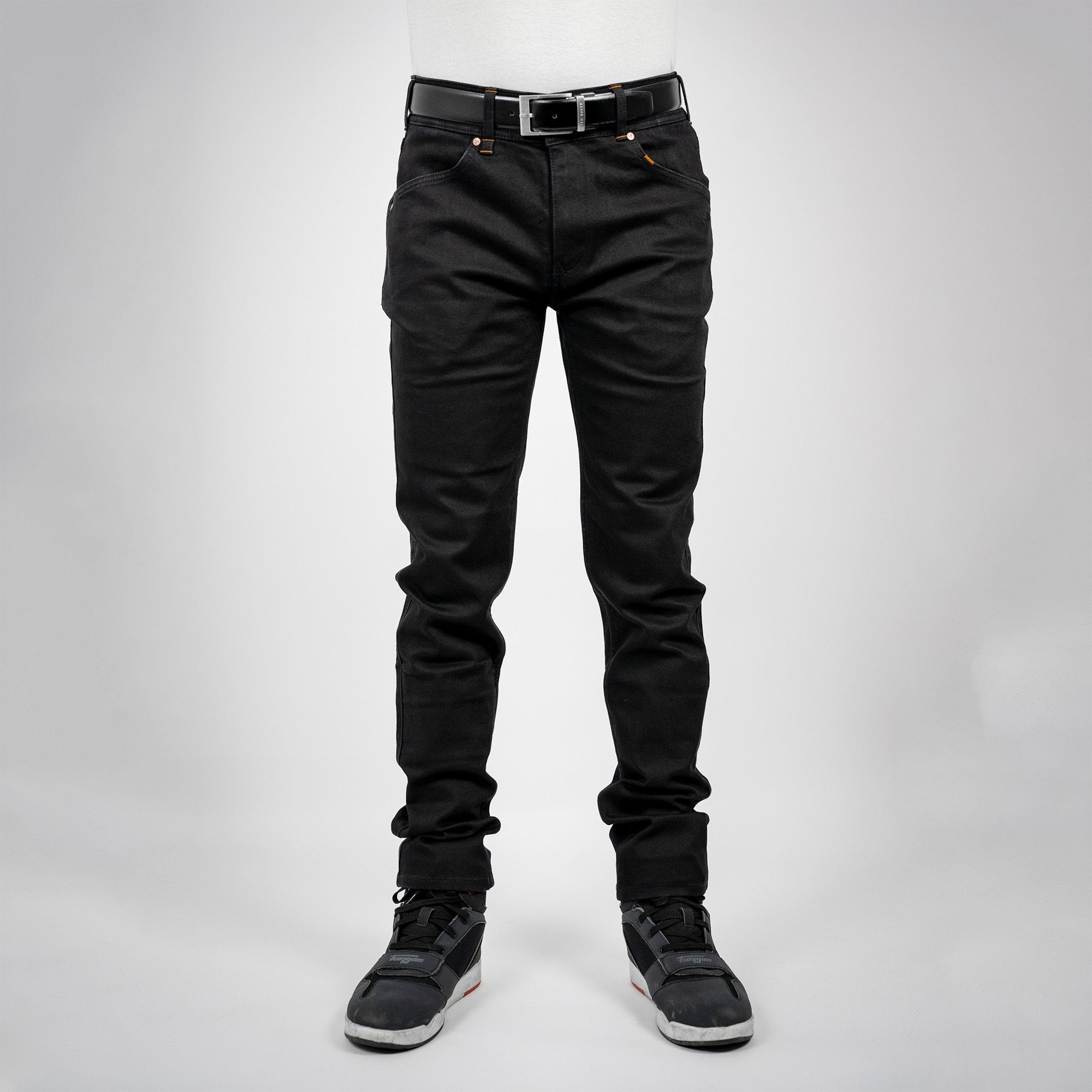 Bull-It Trojan (AA) SLIM Jeans (Black) - Regular Leg
