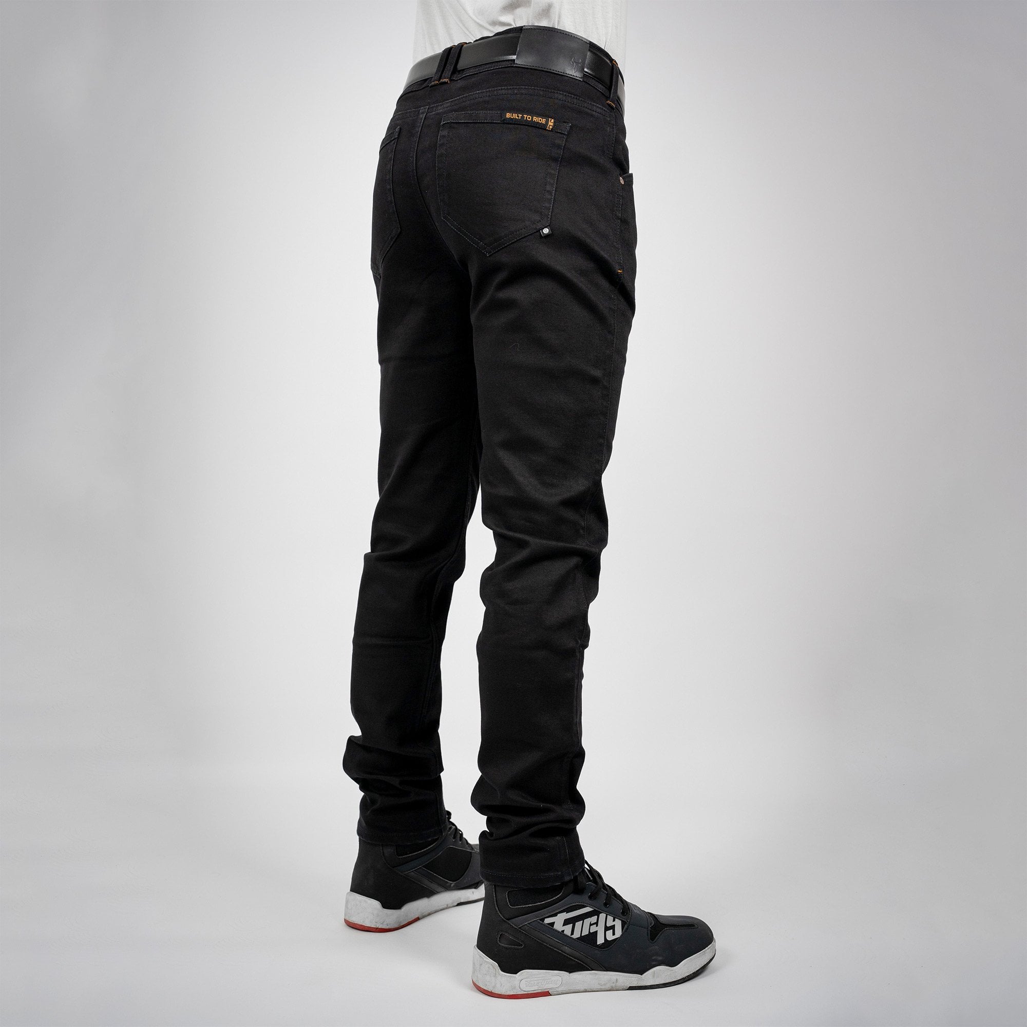 Bull-It Trojan (AA) SLIM Jeans (Black) - Regular Leg