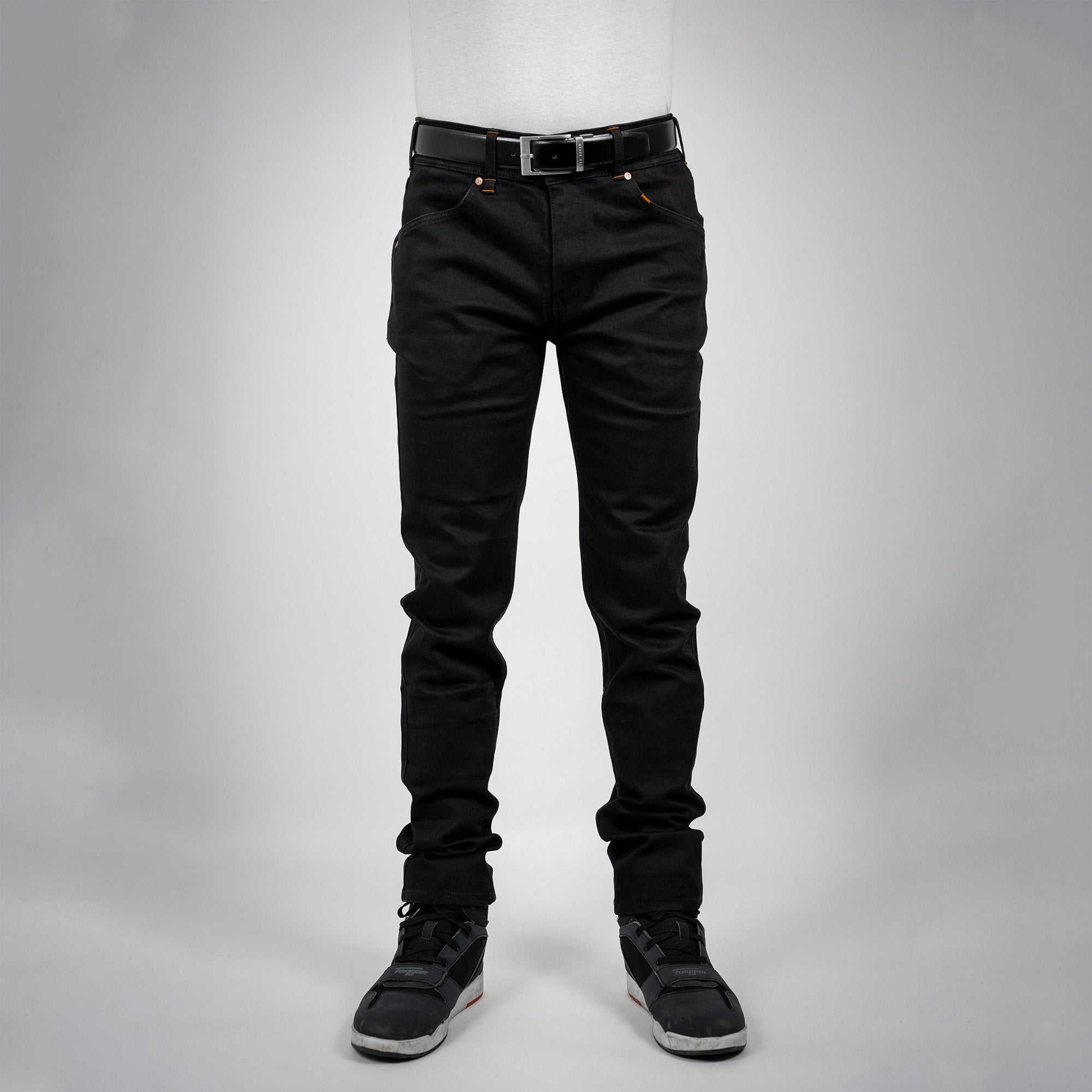 Bull-It Trojan (AA) STRAIGHT Jeans (Black) - Regular Leg