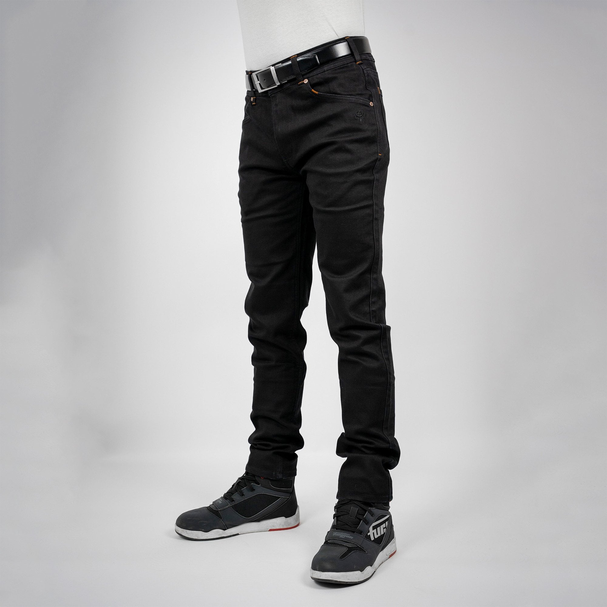 Bull-It Trojan (AA) STRAIGHT Jeans (Black) - Short Leg