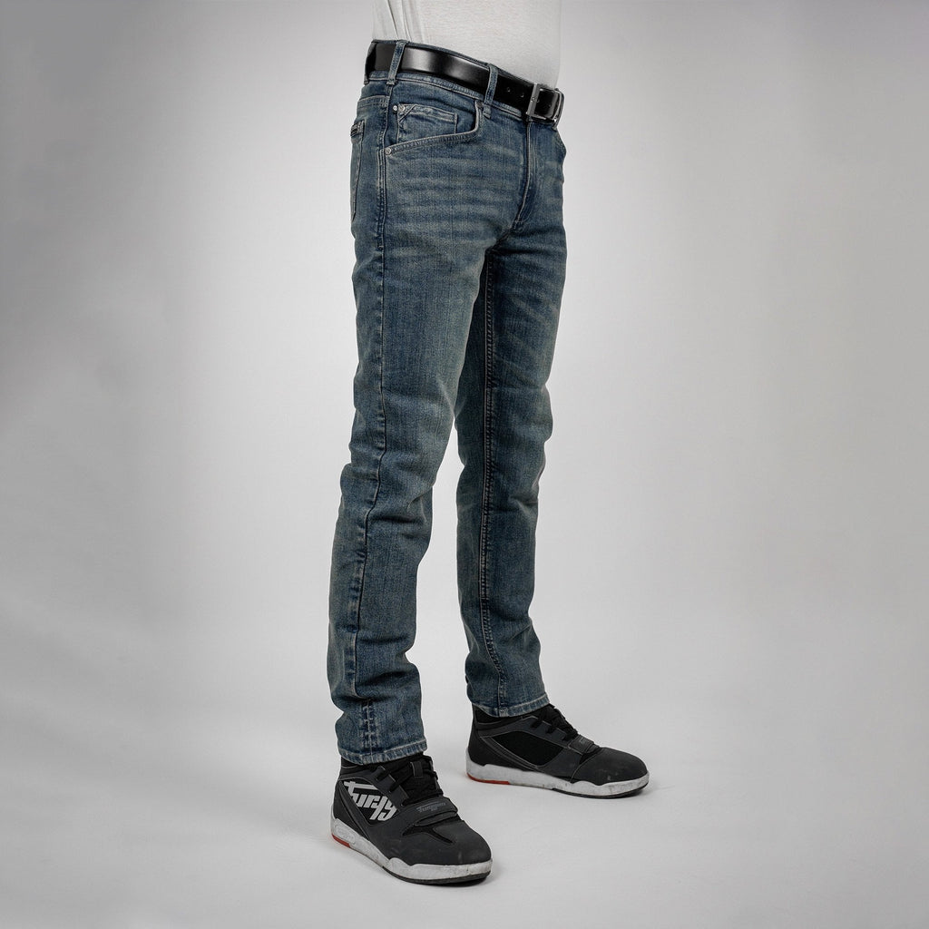Bull-It Ajax (AA) STRAIGHT Jeans (Steel Blue) - Regular