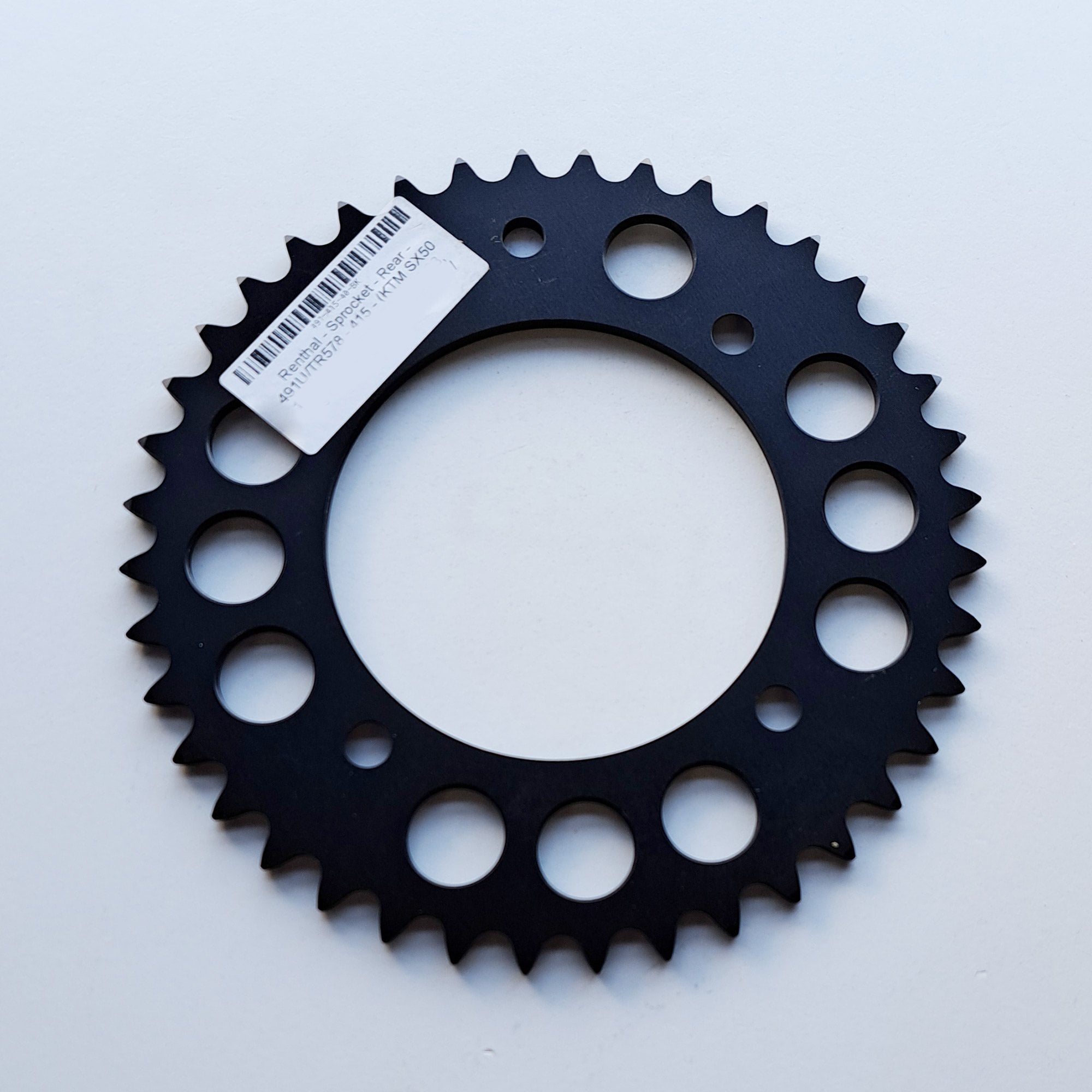 Renthal Rear Sprocket Ultralight 491U-415 - KTM SX50 14-26, Husqvarna TC50 17-26, Gas Gas MC50 21-26