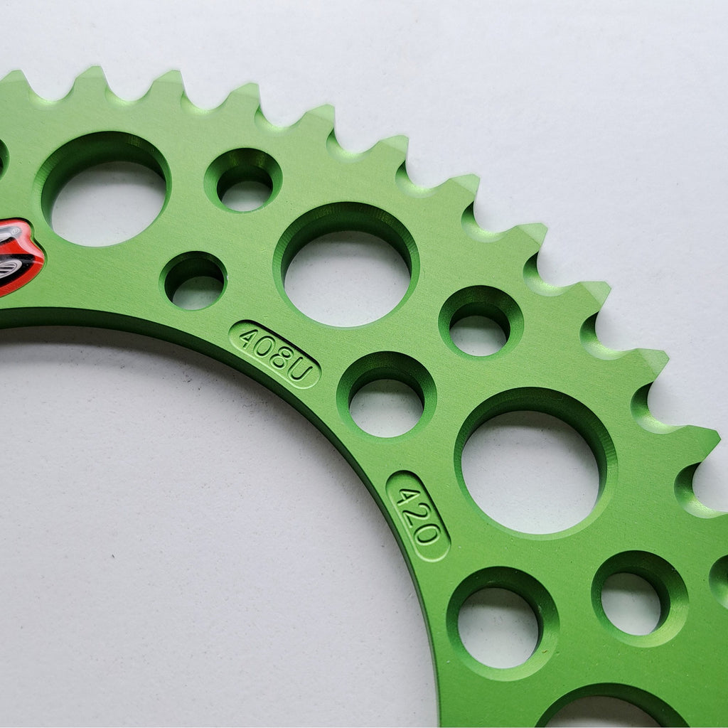 Renthal Rear Sprocket Ultralight 408U-420 - KX65 00-26, RM65 99-08