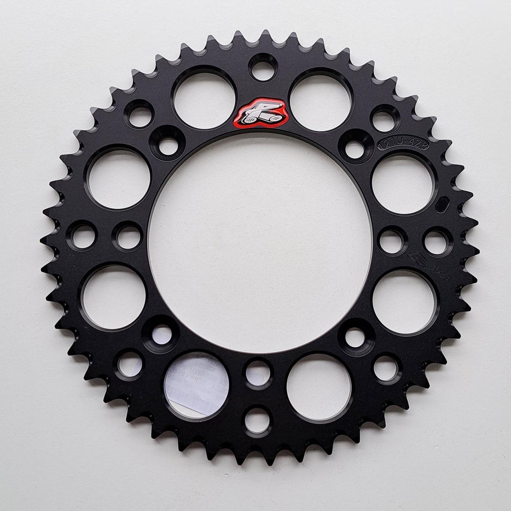 Renthal Rear Sprocket UltraLight 121U-428 - YZ80 93-00, YZ85 01-26, RM80 82-01, RM85 02-26