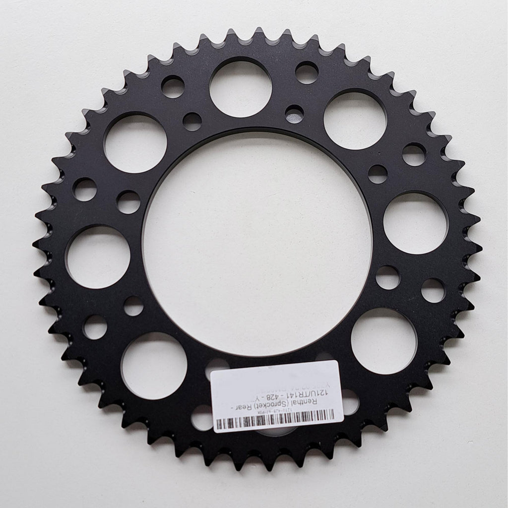 Renthal Rear Sprocket UltraLight 121U-428 - YZ80 93-00, YZ85 01-26, RM80 82-01, RM85 02-26