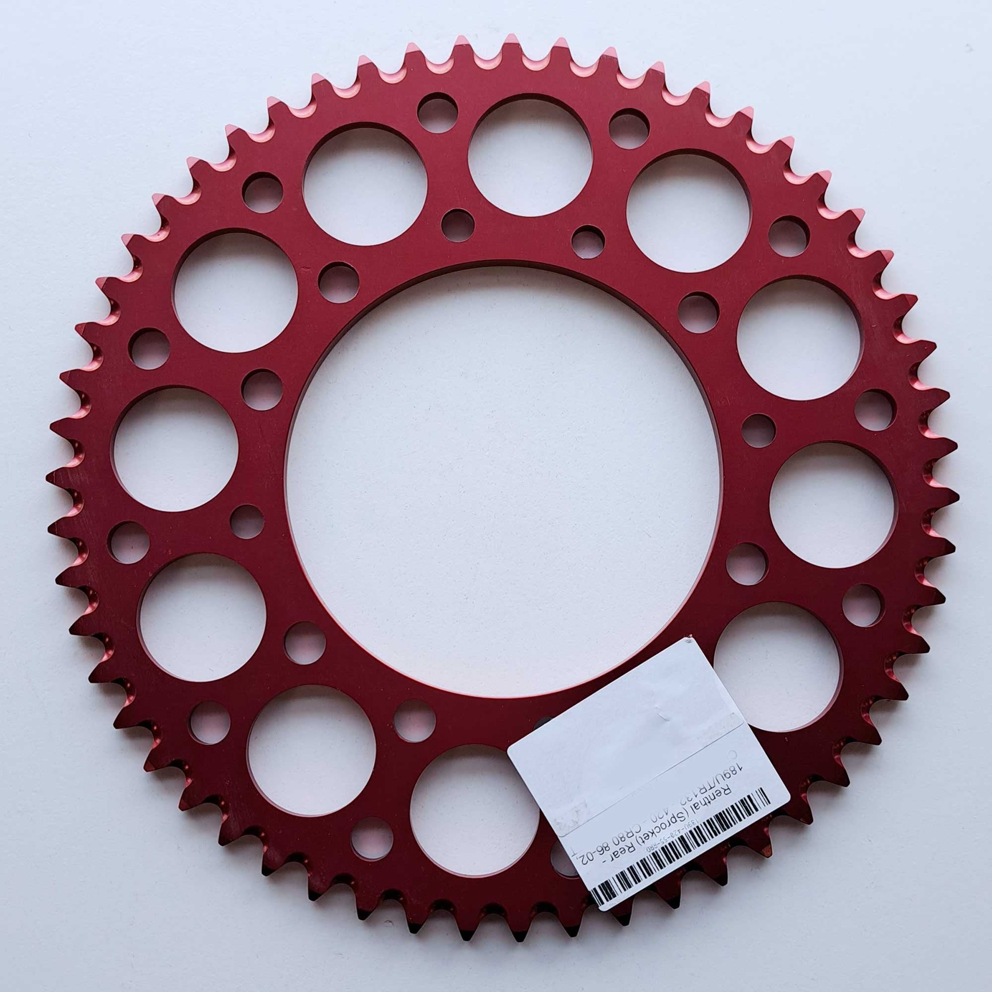 Renthal Rear Sprocket Ultralight 189U-420 - CR80 86-02, CR85 03-07, CRF150 07-26