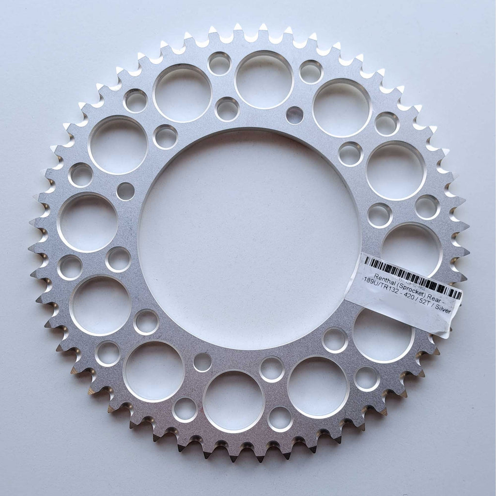 Renthal Rear Sprocket Ultralight 189U-420 - CR80 86-02, CR85 03-07, CRF150 07-26