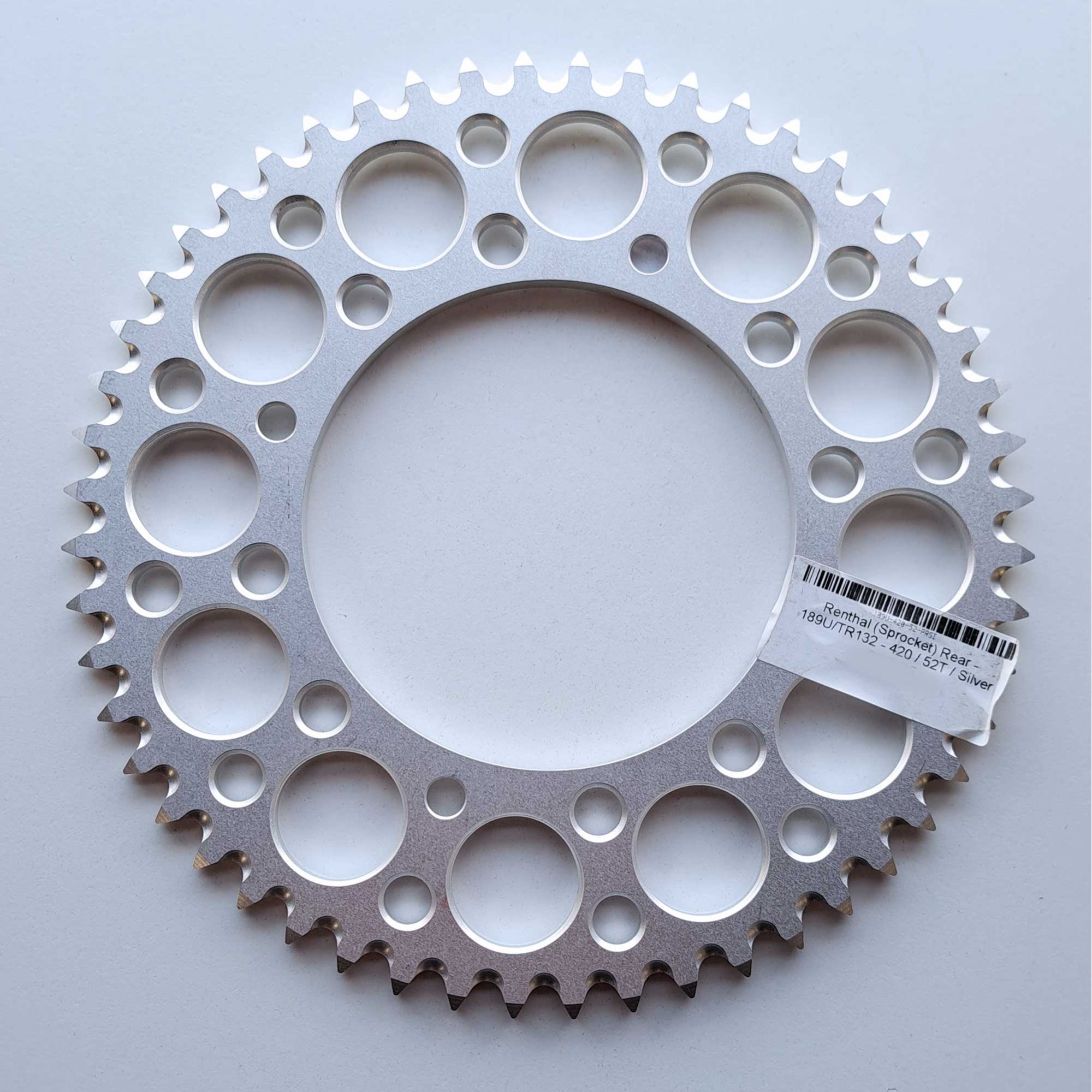 Renthal Rear Sprocket Ultralight 189U-420 - CR80 86-02, CR85 03-07, CRF150 07-26