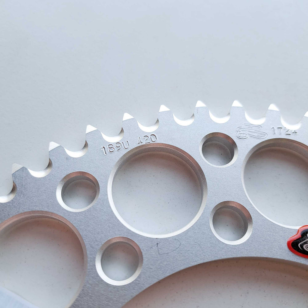 Renthal Rear Sprocket Ultralight 189U-420 - CR80 86-02, CR85 03-07, CRF150 07-26