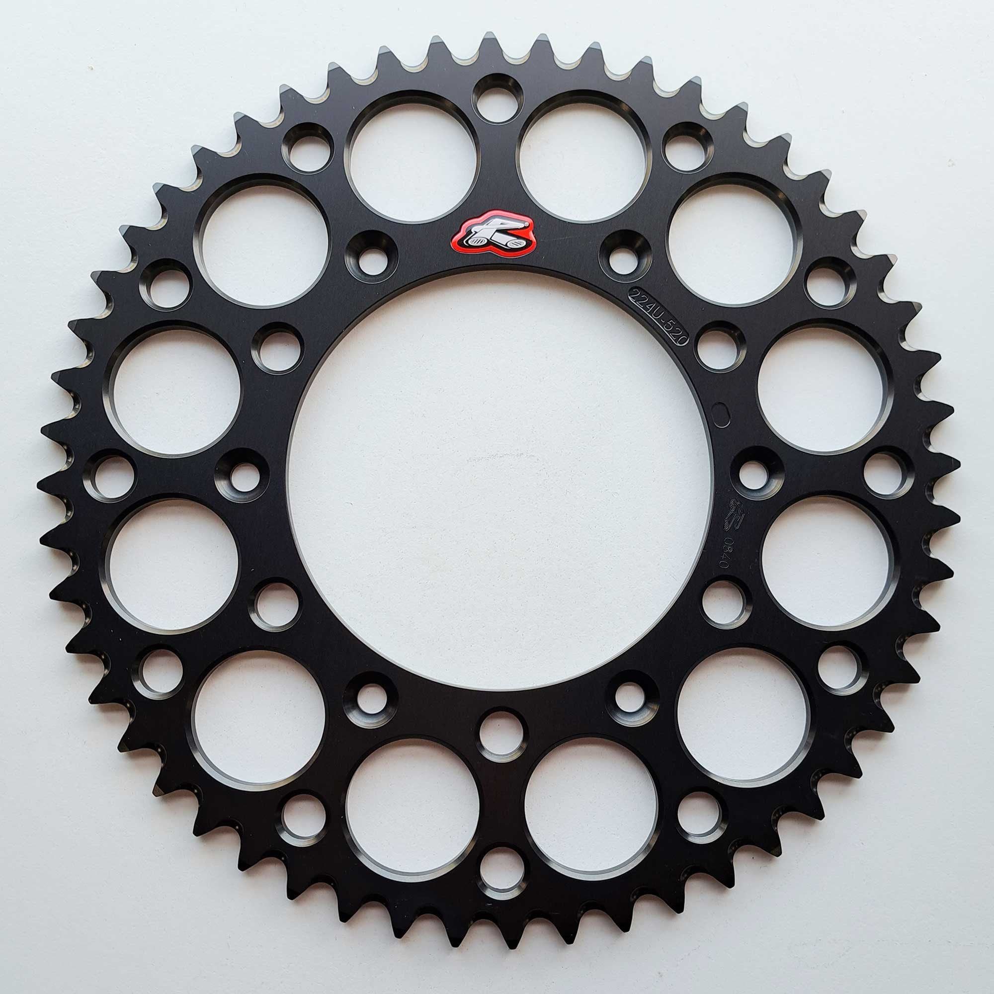 Renthal Rear Sprocket Ultralight 224U-520 - KTM 125-530 90-26, Husqvarna 125-501 14-26, Gas Gas 125-450 21-26, Triumph 250/450 24-26, STARK