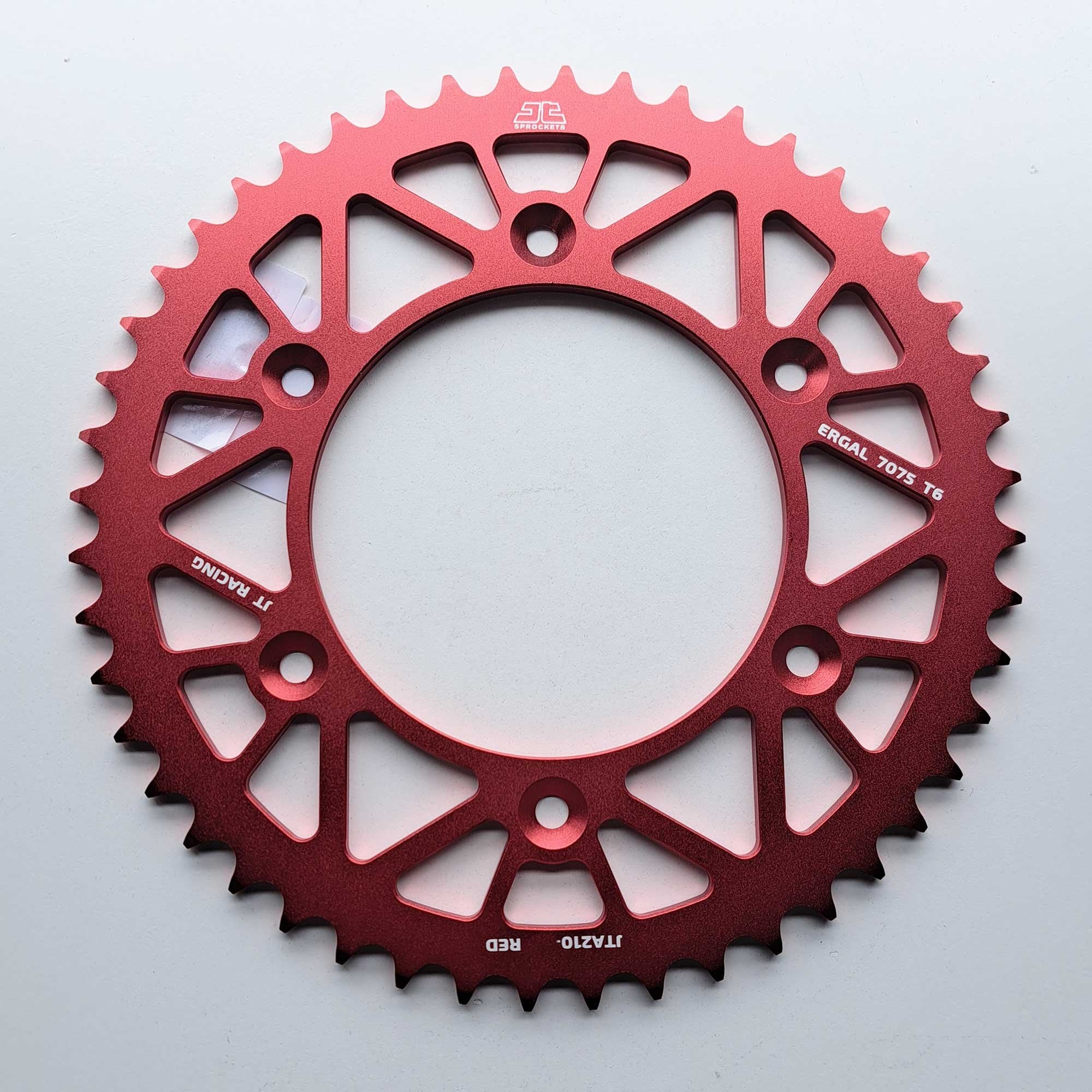 JT - Sprocket - Rear - JTA210/154U/TR113 - 520 - CR125 83-07, CR250 84-07, CR500 85-01, CRF250/450 02-26 - Red