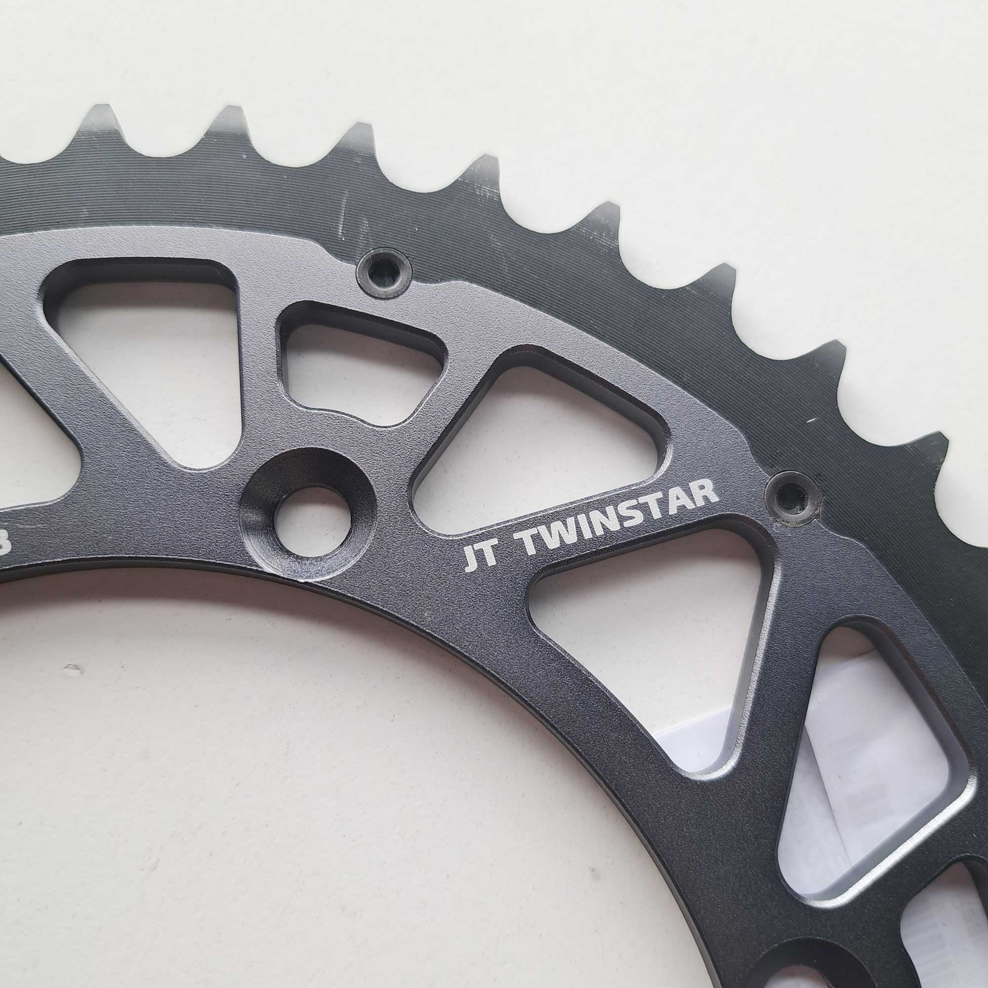 JT - Sprocket - Rear - TWINSTAR - JTX460/112U/TR107 - 520 - KX125 80-08, KX250 82-08, KXF250/450 06-26, RMZ250 04-06 - Grey
