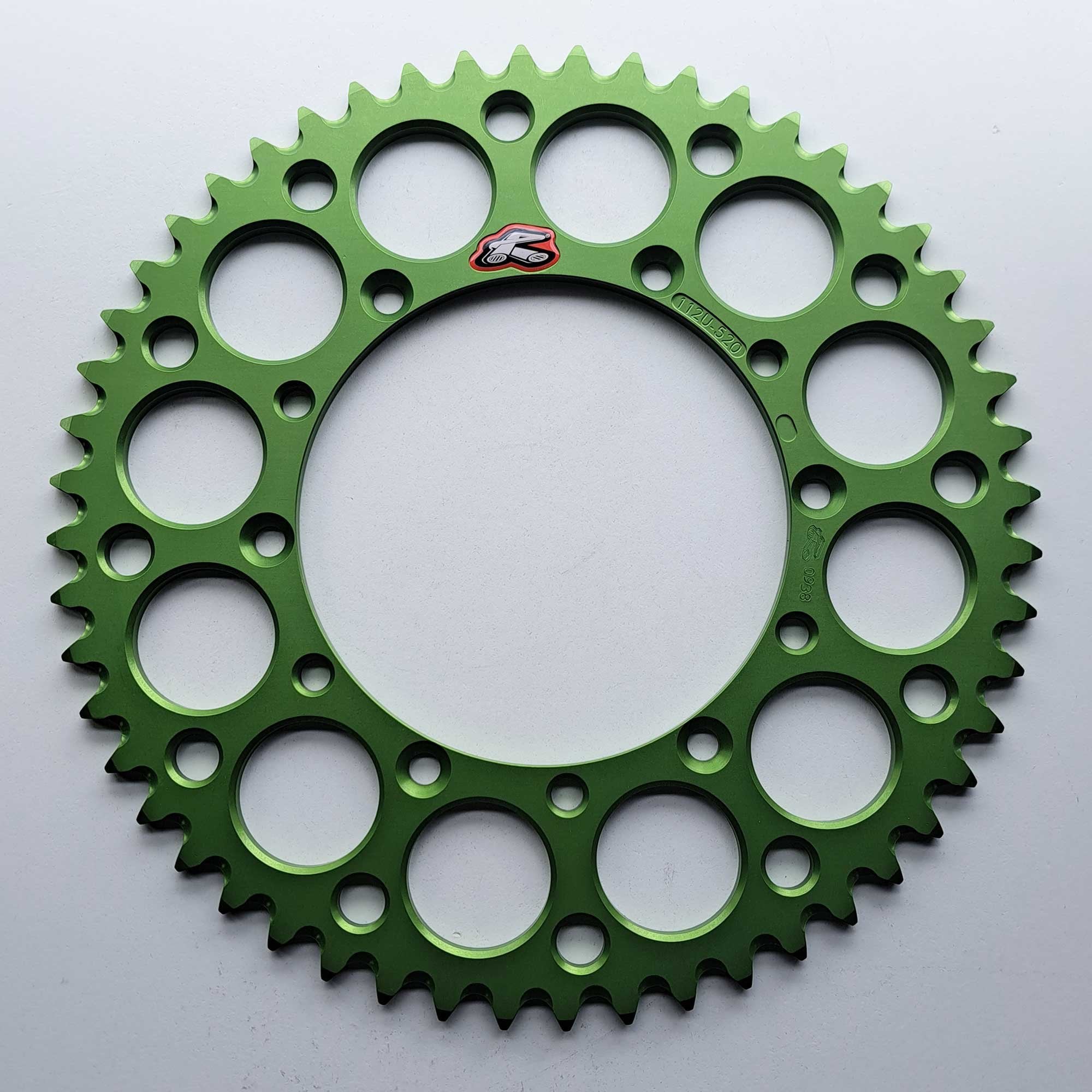 Renthal Rear Sprocket UltraLight 112U-520 - KX125 80-08, KX250 82-08, KXF250/450 06-26, RMZ250 04-06
