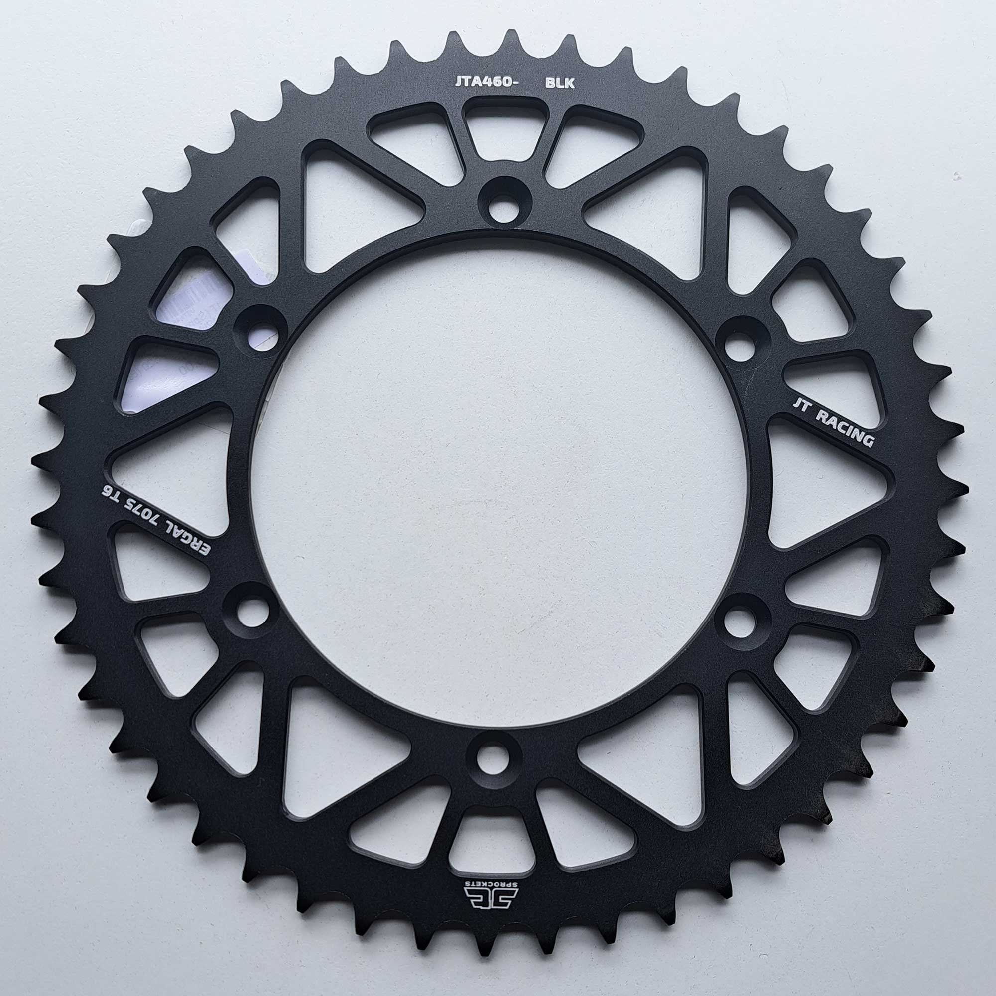 JT - Sprocket - Rear - JTA460/112U/TR107 - 520 - KX125 80-08, KX250 82-08, KXF250/450 06-26, RMZ250 04-06 - Black