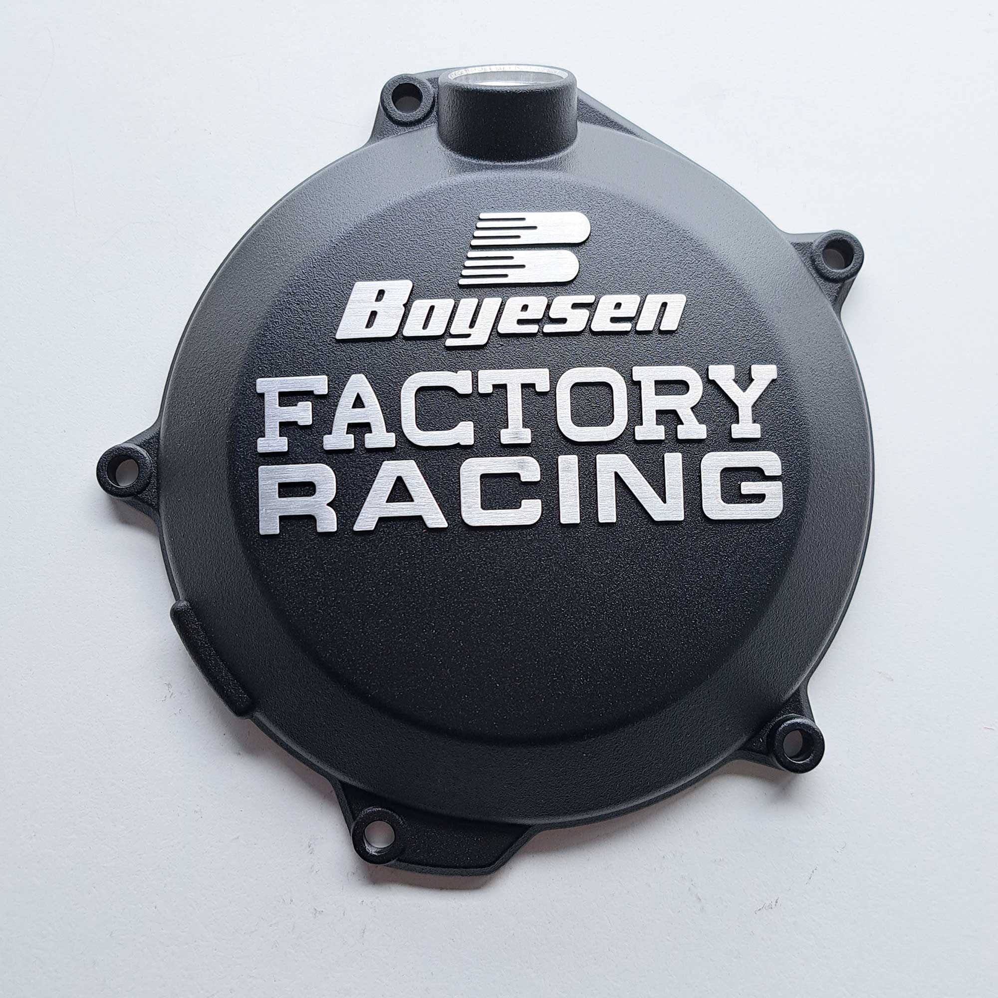 Boyesen - Clutch Cover - KTM SX/SXF 250-450 23-26, EXC/EXCF 250-500 24-26, Husqvarna TC/FC 250-450 23-26, TE/FE 250-501 24-26, Gas Gas MC/MCF 250-450 24-26, EC/ECF 250-500 24-26, EX/EXF 250-450 24-26
