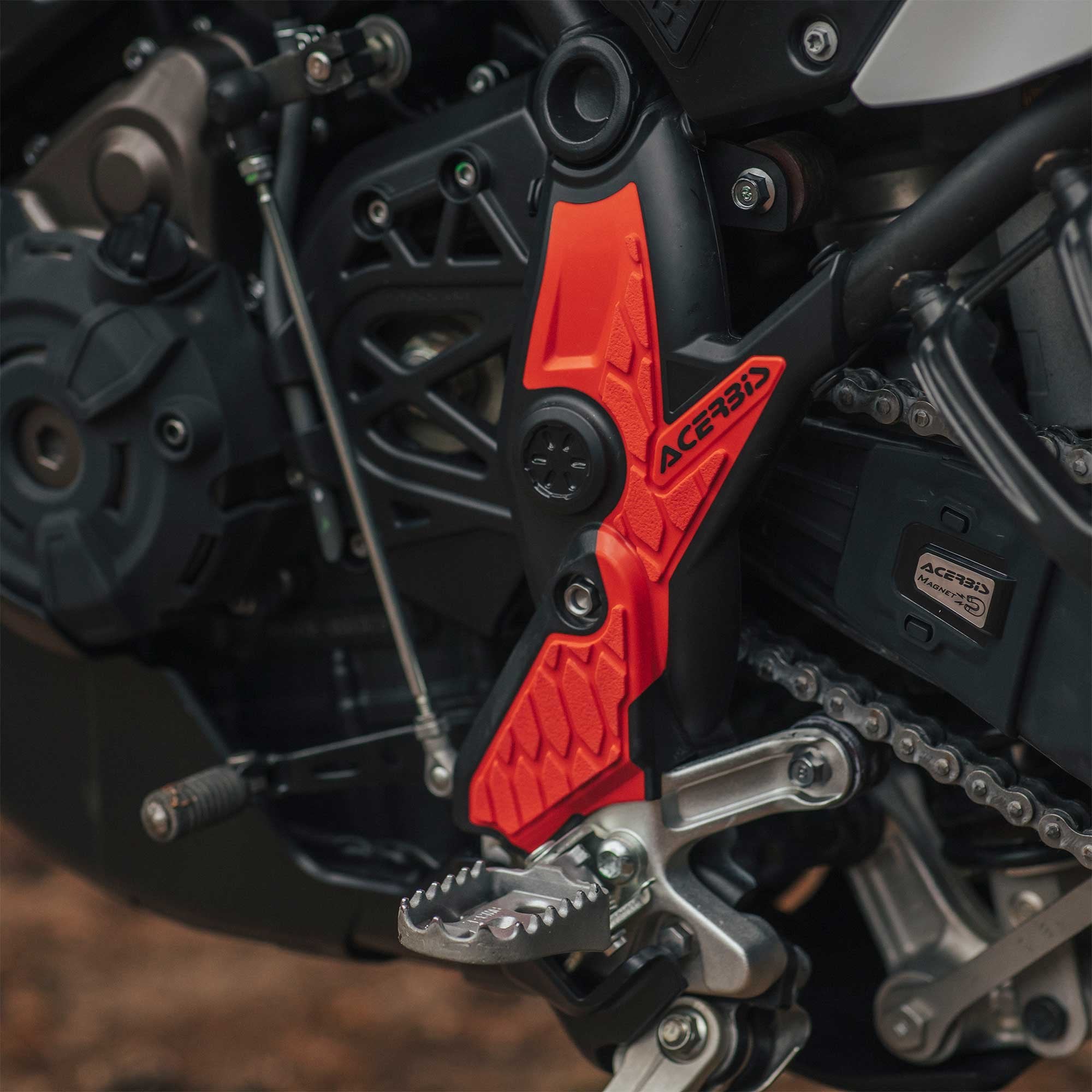 Acerbis - X-Grip - Frame Guard/Protector - Yamaha Tenere 700 19-25, Tenere 700 World Raid 22-24, Tenere 700 Rally 25