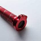 Apico - Throttle Tube - Aluminium w/Bearing - CRF250 04-26, CRF450 02-26, CRF250X 04-19, CRF450X 05-26, CRF450L 19-20, CRF450RL 21-26, CRF250RX 19-26, CRF450RX 17-26 - Red