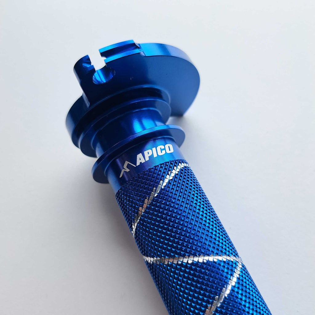 Apico - Throttle Tube - Aluminium w/Bearing - CR125/250 89-07, CR500 89-01, KTM SX85 03-17, SX125-200 98-16, EXC125/200 98-16, SX/EXC 250-380 98-16, Husqvarna TC 85 14-17, TC125-250 14-16, TE125-300 14-16, Beta, Rieju