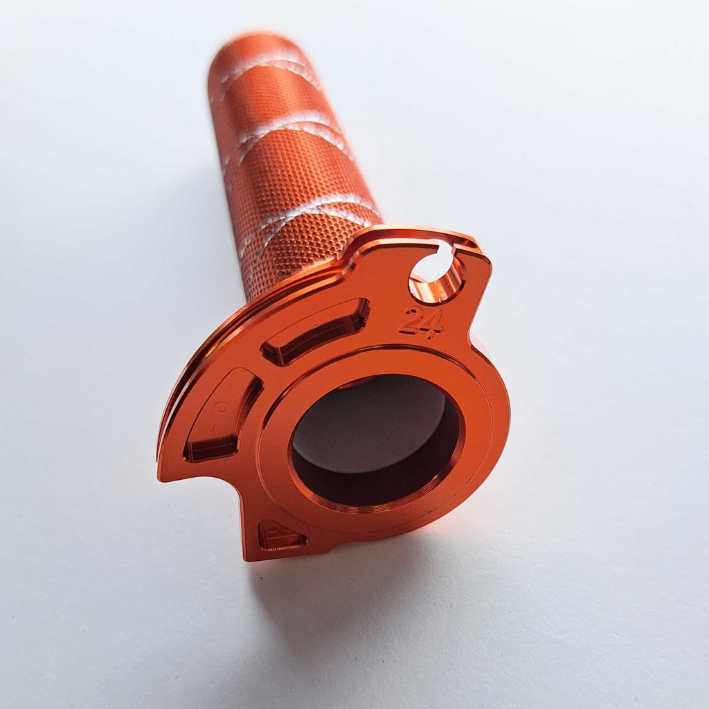 Apico - Throttle Tube - Aluminium w/Bearing - KTM SX65 21-26, Husqvarna TC65 21-26, Gas Gas MC65 21-26 (NOT MICRO)
